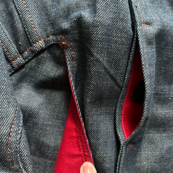 Vintage Style Reproduction Kee Denim Chore Jacket Barn Coat - Picture 8 of 11